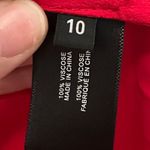 Proenza Schouler Red Puff Sleeve Tie Top Photo 7