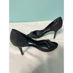 Nina Womens Corrine Black Rhinestone D'Orsay Heels Shoes 6.5 S-270 Photo 5