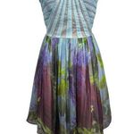 Aidan Mattox Mini Dress Women 0 Corset Silk Floral Fit&Flare Cocktail Fairy Y2K Photo 0