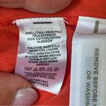 Loft  Beach Floral Embroidered Strapless Romper Red Orange Sz Medium NWT Photo 13