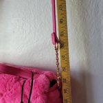 Juicy Couture Les's Get Cozy Crossbody Pink Flash Faux Fur Photo 6