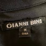 Gianni Bini  Black Sleeveless Cut Out Open Back Chocker Pencil Mini Dress Size M Photo 3