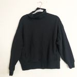 Alo Yoga Hazy Mock Neck Pullover Black XS Photo 3