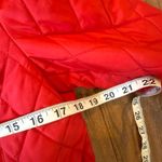 Michael Michael kors red quilted silver clasp jacket size small Photo 4