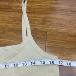 Parade Ribbed‎ Tank Top Womens Size XL Cream Sleeveless Casual Everyday Layering Tan Photo 4