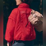 Free People NWOT Penelope Packable Puffer Jacket in Red Photo 1