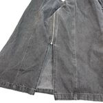 Future Collective Black Denim Long Sleeve Bustier Zipper Dress Size 14 NWT Photo 5