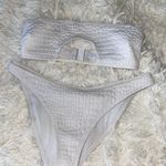 ASOS White Snakeskin Bikini Photo 0