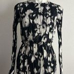 Jason Wu Collection Lace-Paneled Floral Plissé Silk-Satin Midi Dress, NWT, Size4 Photo 10