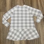 Charlie Paige Womens  Grey Buffalo Plaid Tunic - XL Photo 4