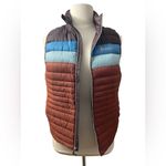 Cotopaxi  Women's Fuego Colorblock Down Quilted Puffer Vest coffee/rusty Photo 1