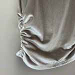 Abercrombie & Fitch The A&F Paloma Velvet Top Champagne Size S Photo 3