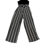 Speechless  Sleeveless Jumpsuit Medium Black and Tan Photo 1