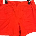 Loft NWT, Ann Taylor Shorts Orange Chino 6” Casual Preppy, Sz 12 Photo 8