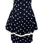 Rampage  Vintage Retro 50s 60s Pinup Girl Polka Dot Ruffled Tulle Mini Dress 11 Photo 7