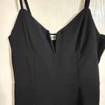 Almost Famous  Black Spaghetti Strap Jumpsuit Photo 3
