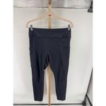 PINK - Victoria's Secret Victoria’s Secret PINK active black pants with pockets size large Photo 1