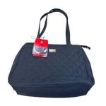 Frankie & Johnnie Frankie Johnnie womens black quilted Shoulder hand bag SKU8145 Photo 0