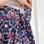 Isabel Marant Étoile • Telicia Dress linen print wrap ruffle red blue floral Photo 6