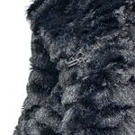 Betsey Johnson  Black Faux‎ Fur Vest Women's Size Large Photo 5