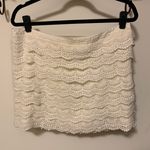 Nordstrom White Lace Miniskirt Photo 1