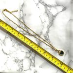 Dainty gold tone heart pendant necklace Gold Photo 5