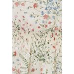 Joie 💕💕 Shima Smocked Ruffled Dress ~ Chiffon Mock Neck Floral Print Medium Photo 7