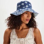 Free People NWT  Bandana Bucket Hat Photo 0