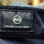 AG Adriano Goldschmied  The Legging Super Skinny Navy Velour Feel Jean 25 Holiday Photo 11