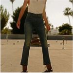 Imogene and Willie  Ada Mid Rise Raw Hem Bootcut Jeans Size 26 Photo 8