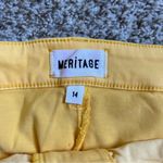Meritage Yellow Pastel Spring Shorts Casual Comfy Summer Vacation Beach 14 NWT Photo 1