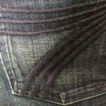 7 For All Mankind 7FAM dark wash dojo crop jeans Photo 6