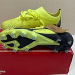 Puma  Neon Yellow and Black Soccer Cleats Photo 5