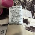 Chico's 3 Womens Maxi Skirt XL Black Brown Tiered Earthy Floral Ikat Print Artsy Photo 6