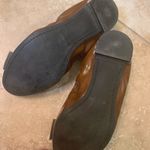 Miu Miu  | Patent Leather Brown Bow Ballet Flats Crystal Photo 5