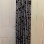 Tart New W/o Tags Black Geometric Ikat Print Black and White Convertible Maxi Dress Photo 1