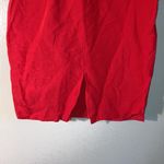 Abercrombie & Fitch off shoulder tie bodycon dress women size small red Photo 3