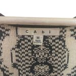 CAbi  #887 Medium Wonderfall Sweater Vest Peplum Shell Gray Fitted Cotton Blend Photo 3