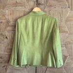 Talbots Women's Lime Green 3 Button Blazer Petite Size 8 Photo 2