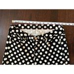 Kate Spade  Black With White Apple Pattern "Broome Street” Slim Jeans Size 27 Photo 9