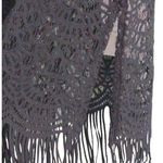 L'Agent by Agent Provocateur Karrie Cover Up Swim One Size Black Fringe Boho New Size M Photo 2