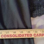 Teddi womens large shift dress with matching open knit sweater floral. See pics Black Photo 9