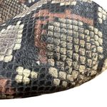 Madewell  Remi Slides Snakeskin Print Pointed Toe Mules Flat Loafers Shoes Size 9 Photo 3