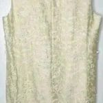 Anthropologie NWT Payal Jain Archer Mini‎ Dress  BHLDN White Floral Applique 10 Photo 1