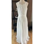 JJ's House JJ house wedding dress A-line Scoop Floor-Length Chiffon Wedding Dress #250142 Photo 3