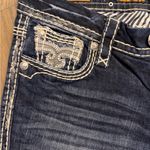 Rock Revival  Women's Blue Parol Easy Bootcut Distressed Jeans Sz 28 Photo 6