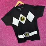 Black Mastodon Power Ranger Costume Saban Hasbro Tee L Photo 2