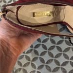 Louise et Cie NWOB  Burgundy Suede Lace-Up Heels Size 8 Pointed Toe Ankle Tie Photo 13