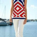 Vineyard Vines Patriotic Coastal Summer Blouse Sleeveless Top Women’s Sz 6 Shirt Photo 0