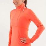 Lululemon Athletica Reflect Half Zip Pullover in Light Flare Size 6 Retail $118 Photo 3
